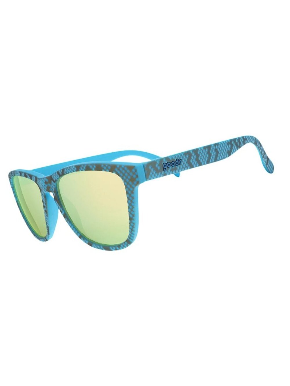 Goodr OG COME SLITHER, BABY Sunglasses BLUE NEW IN BOX!